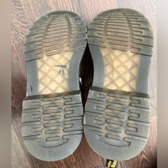 Dr. Martins 1460 Floral Mash Up Leather Lace Up Boots, Size 5 - Picture 6 of 7